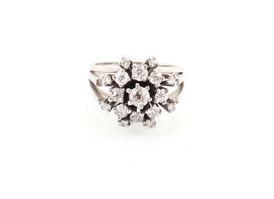 Altschliffbrillant Ring zus. ca. 1,30 ct - Klenoty