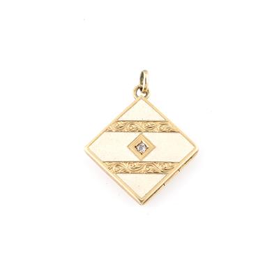 Achtkantdiamant Medaillon - Jewellery