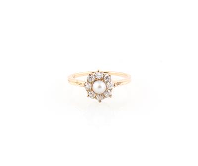 Altschliffbrillant Ring zus. ca. 0,40 ct - Jewellery