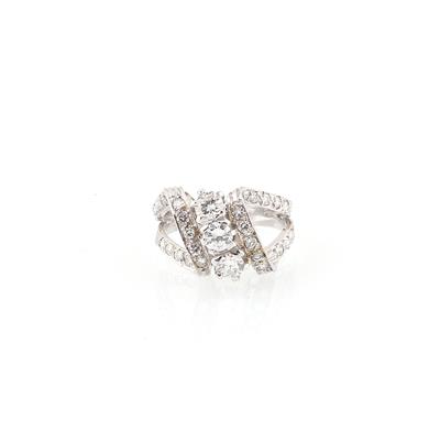 Brillantring zus. ca. 1,20 ct - Schmuck