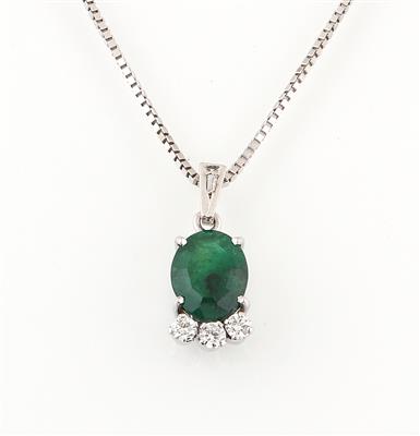 Diamantanhänger zus. ca. 0,25 ct - Jewellery