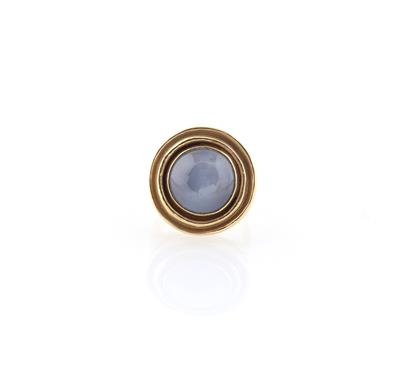 Sternsaphir Ring ca. 6 ct - Schmuck