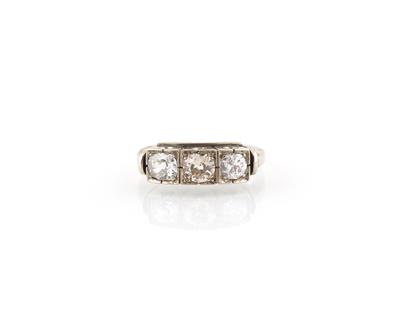 Altschliffdiamant Ring zus. ca. 1,40 ct - Schmuck