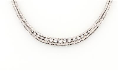 Brillantcollier zus. ca. 1,10 ct - Schmuck