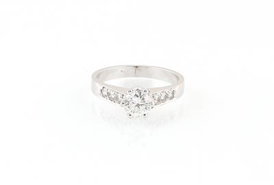 Brillantring zus. ca. 0,70 ct - Jewellery