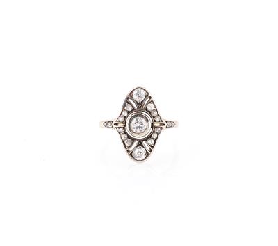 Diamantring zus. ca. 0,45 ct - Gioielli