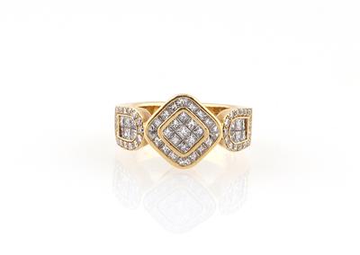 Brillant Diamantring zus. ca.1,60 ct - Jewellery