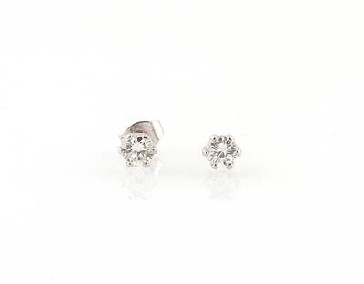 Brillant Ohrstecker zus. ca. 0,70 ct - Schmuck