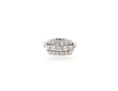 Brillantring zus. ca. 1,15 ct - Klenoty