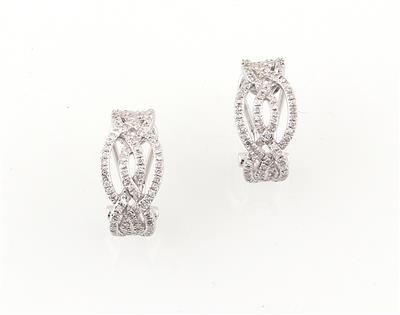 Diamant Ohrclips zus. ca. 0,45 ct - Schmuck