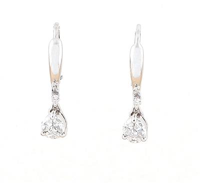 Diamant Ohrringe zus. ca. 0,50 ct - Jewellery