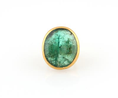 Smaragdring ca. 11,70 ct - Jewellery