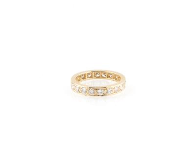 Brillant Memoryring zus. ca. 1 ct - Gioielli