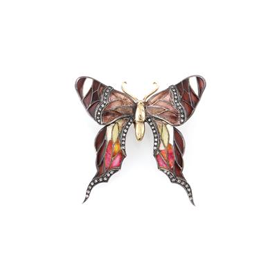 Brillantbrosche Schmetterling - Gioielli