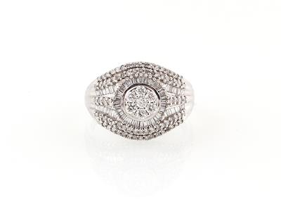 Diamantring zus. ca. 1 ct - Schmuck