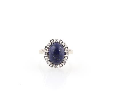 Achtkantdiamant Lapislazuli Ring - Jewellery