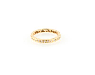 Brillant Memoryring zus. ca. 0,30 ct - Jewellery