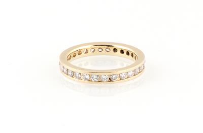 Brillantmemoryring zus. ca. 1,30 ct - Gioielli