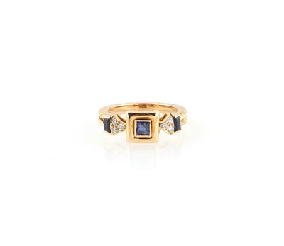 Brillant Saphir Ring - Gioielli