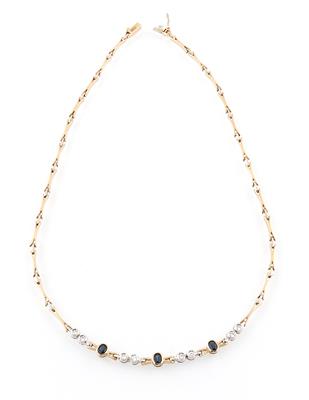 Brillant Saphir Collier - Gioielli