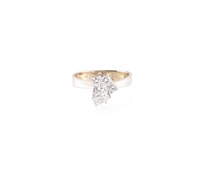 Brillantring zus. ca. 0,70 ct - Schmuck