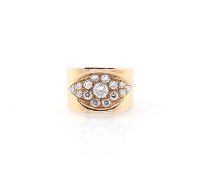 Brillantring zus. ca. 1,60 ct - Schmuck