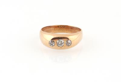 Altschliffdiamant Ring zus. ca. 0,60 ct - Schmuck