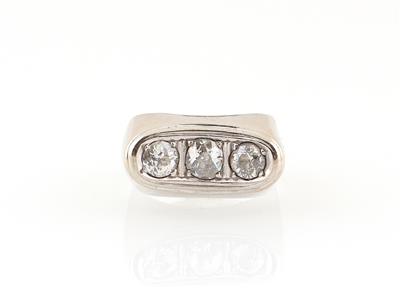 Altschliffbrillant Ring zus. ca. 1 ct - Jewellery