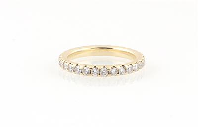 Brillant Memoryring zus. ca. 0,90 ct - Klenoty