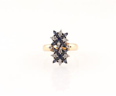 Brillant Saphir Ring - Gioielli
