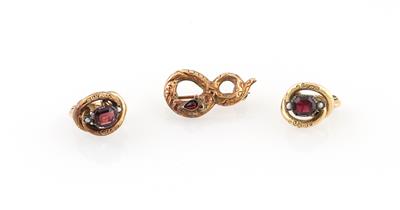 Granat Damenschmuck Garnitur - Jewellery