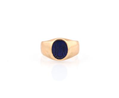 Lapislazuli Siegelring - Schmuck