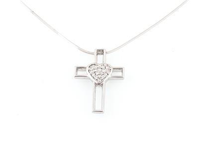 Brillant Kreuz Collier - Jewellery