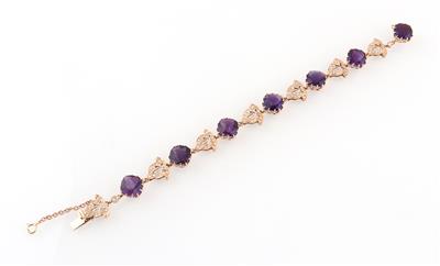 Brillant Amethystarmband - Jewellery