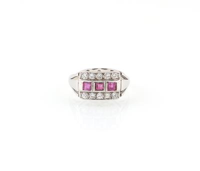 Brillant Rubin Ring - Jewellery