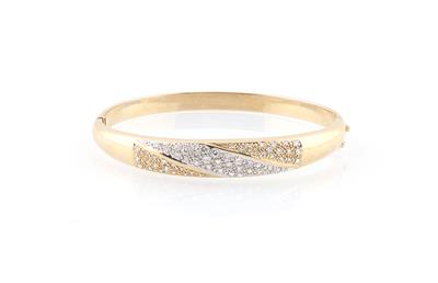 Brillantarmreif zus. ca. 0,70 ct - Jewellery