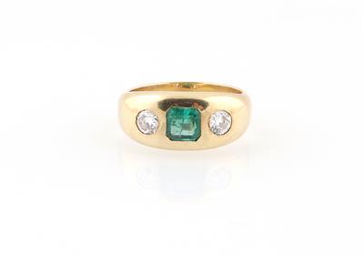 Brillant Smaragd Ring - Orologi
