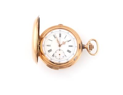Taschenuhr mit Viertelstundenrepetition und Chronograph - Watches and Men's Accessories