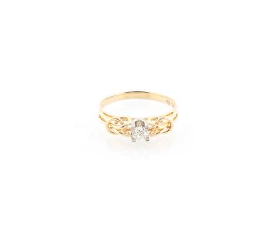 Altschliffbrillant Ring ca. 0,15 ct - Schmuck