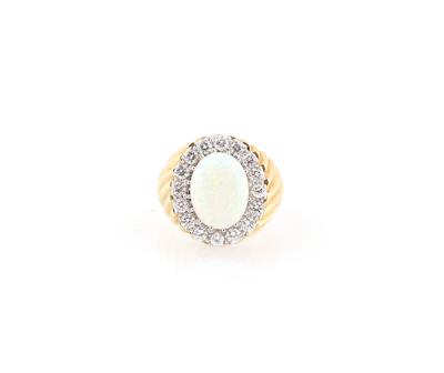 Brillant Opal Ring - Gioielli