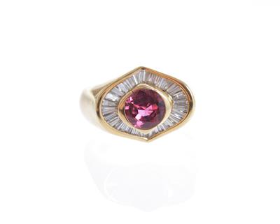 Diamant Rubinring - Jewellery