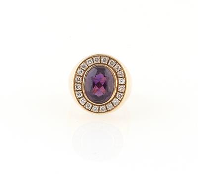 Brillant Amethyst Ring - Klenoty