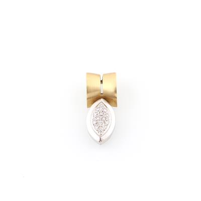 Brillantanhänger zus. ca. 0,25 ct - Schmuck