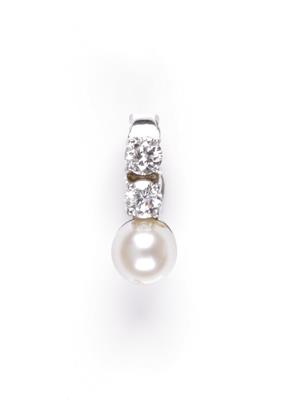 Brillantanhänger zus. ca. 0,55 ct - Schmuck