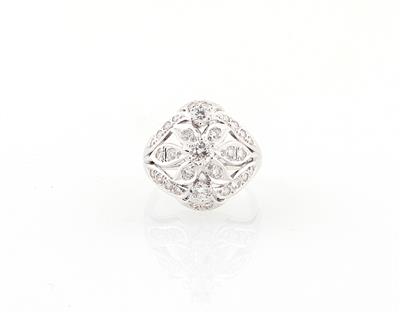 Brillantring zus. ca. 1,24 ct - Gioielli