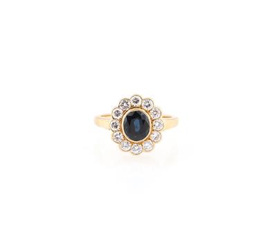 Brillant Saphir Ring - Gioielli