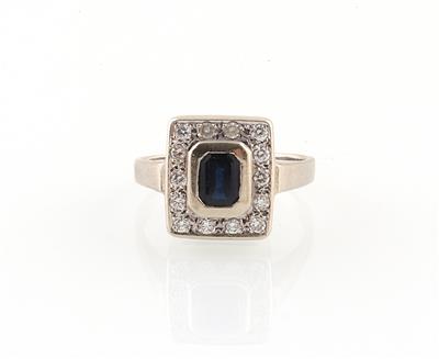 Brillant Saphir Ring - Gioielli