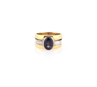 Diamant Iolith Ring - Gioielli