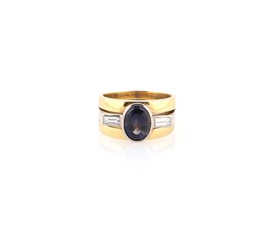 Diamant Iolith Ring - Jewellery