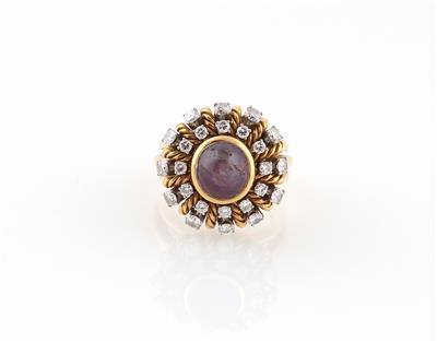 Sternrubin Ring ca. 4 ct - Jewellery